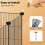 Skylos Pet Pen 14 Panel Puppy Rabbit Kitten 6