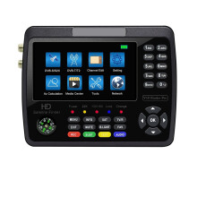 Satellite Signal Finder V10 Pro Digital Meter with 4.3 Inch LCD Screen and Wide Compatibility