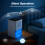 Spector 1L Quiet High-Efficiency Dehumidifier LED 8