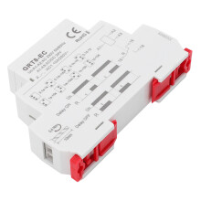 Relais temporisé numérique AC230V/DC24V avec indicateur LED multifonction et construction robuste
