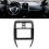 Navigation Panel Frame Black for Versa 2015-2019 10.1in 2Din Dash Mount 14