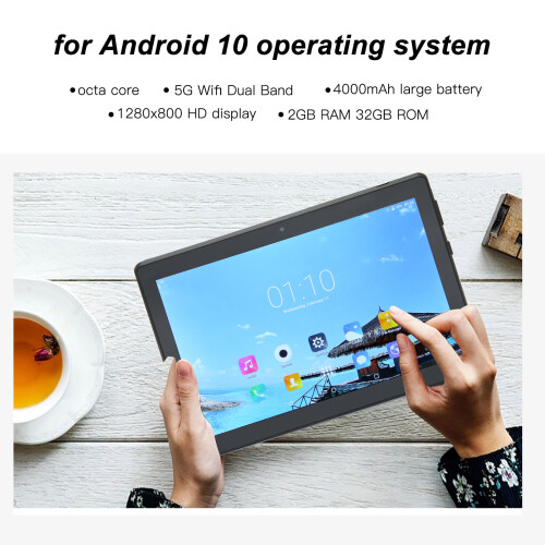 Διπλή κάμερα Android Tablet με οκταπύρηνο επεξεργαστή, οθόνη 1280X800IPS και συνδεσιμότητα 5G 2