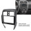 Navigation Panel Frame Black for Versa 2015-2019 10.1in 2Din Dash Mount 5