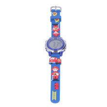 Kinder LCD-Sportuhr Wasserdicht LED-Hintergrundbeleuchtung, 21,1 cm Schwarz