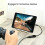 Micro USB OTG Cable Adapter Direct Connection Black for Celkon Millennia Q58 Android Smartphone 5