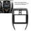 Navigation Panel Frame for Versa 2015-2019 10.1in Black Dash Mount 2