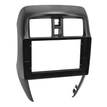 Navigation Panel Frame Black for Versa 2015-2019 10.1in 2Din Dash Mount
