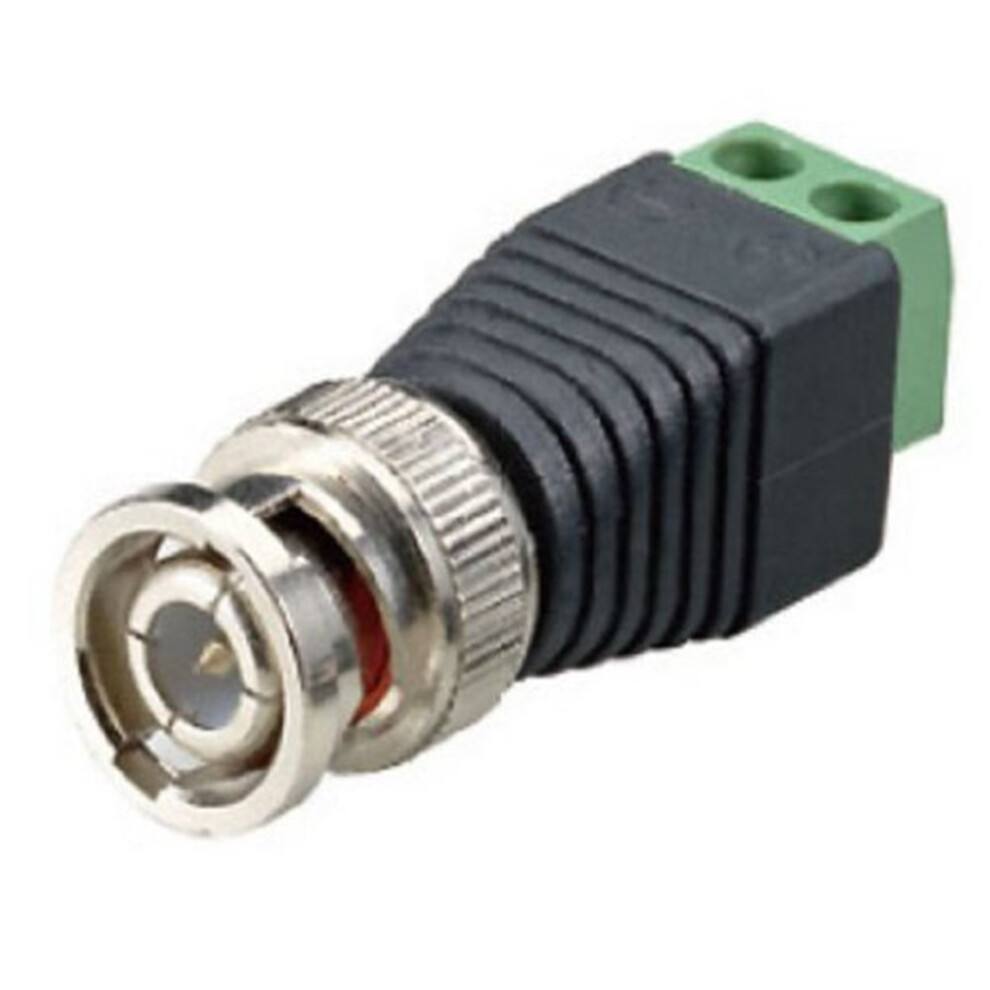Bnc Male Connector For Cctv Camera, Cat5 Coaxial Plug For Security System Surveillance 9092120535976