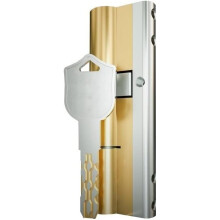Euro Cylinder Door Lock 80mm Brass Thumb Turn Lock, AntiDrill Security UPVC Replacement