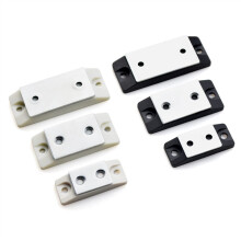Magnetic Cabinet Door Latch 64mm White Heavy Duty for Cupboard Wardrobe Bathroom Furniture