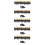 60 Set Copper Adjustable Spray Nozzle Spray Atomization Copper Capillary Effect Drip System  1/4 Inch Barb 1