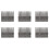 6.3mm Hexagon Shank 4mm T20 Magnetic Tip Torx Screwdriver Bits 60 Pcs 2