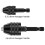4Pcs Hex Shank Keyless Drill Chuck, Screwdriver Converter Drill Adapter Quick Change Drill Bits Tool(0.6-8mm, 0.3-3.6mm) 4
