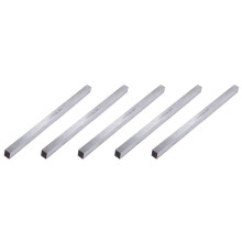 5 Piezas 10mm X 10mm X 200mm Barrena Herramienta HSS de Torno de Fresado Despedido Torneado Gris