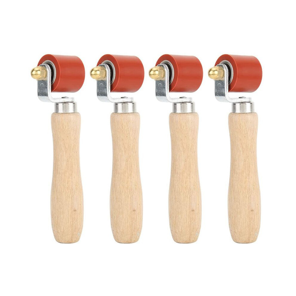 4X Hand Pressure Roller, 28Mm Silicone Pressure Roller Rolle For Pvc/Tpo/Epdm Roofing Tools Flooring Tools Welding Tool 6032048531394