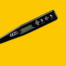 3X Digital Test Pencil Screwdriver Probe Light Voltage Tester Detector AC/ 12-220V Electrical Test Pen Voltmeter,Black