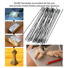 Scroll Saw Blades Plain End 5 Inch 48PCS 12 TPI Regular Tooth for Woodworking DIY
