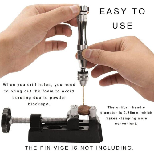 Micro-Twist Drill Bit Set - 30Pcs 0.6mm-2.2mm Tiny Drill Bit 2.35 Shank HSS  Engraving Drill Bits Hole Drilling Tool 2