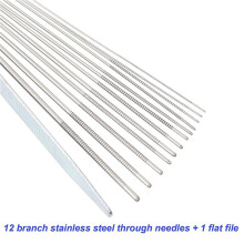4X Welding Tip Cleaner, Carb Carburetor Cleaner and Torch Nozzle Tip Cleaner Set (12 Wire Set A Flat File)