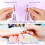 6 Pieces Nail Carbide 5 in 1 Bit Multi-Function Tapered Shaping Nail Drill Carbide Nail Drill Bit Use for Both Left 4