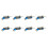 8X Timing Signal Flying Lead Data Repair Test PCB Multimeter Needle DIY Circuit Board Electronic Welding Tool Probe(A) 2