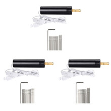 3X 0.7-1.2Mm Micro-Electric Hand Drill Set for Resin,Electric Drill for Jewelry Making Electrical Pin Vise Kit