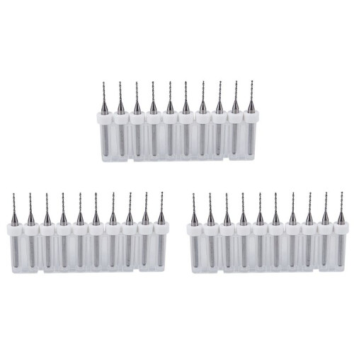 30pcs/Set 0.8mm High Quality PCB Print Circuit Board Carbide  Drill Bits Tool