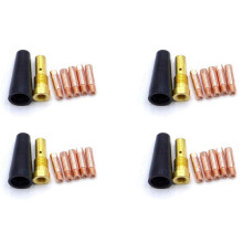 28Pcs/Set Gasless Nozzle Tips for FC90 Flux-Cored Wire Feed 0.8mm FC90 MIG Welding Tools