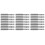 30 PCS 2mm X 15mm Carbide Single Flute End Mill Router Bit for Engraving Machine 1
