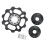 Τροχαλία εκτροχιαστή κραμάτων αργιλίου Κεραμικά ρουλεμάν Υβριδικά κεραμικά Jockey 7