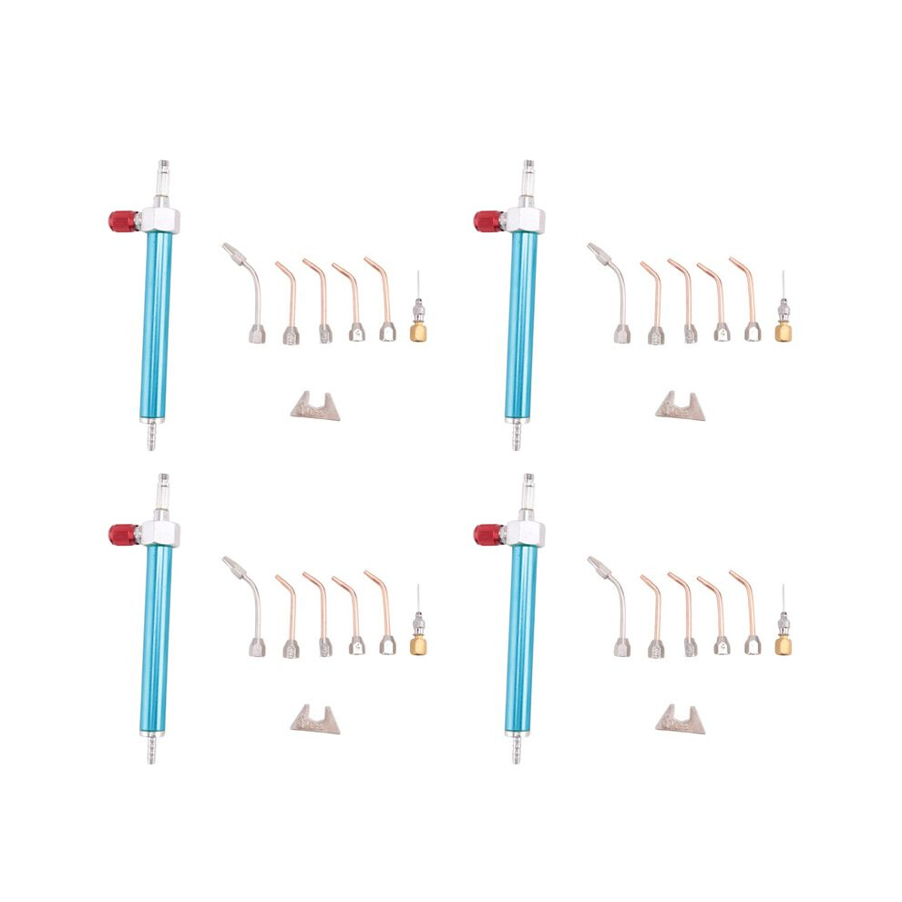 4X Jewelry Tool Water Oxygen Welding Torch With 5 Tips Jewelry Hydrogen Equipment Goldsmith's Tools 4711839423101