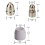 90Pcs P80 ÉLectrode Plasma Pointe Buse ÉLectrode de DéCoupe Plasma Buse Plasma Consommable Fit P-80 Plasma Torch 6