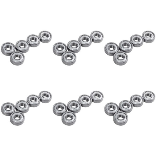 607Z 7 X 19 X 6mm Double Shielded Deep   Bearings 30 Pcs