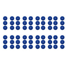 60 Pcs 100 mm Grit 50 Diamond Dry Polishing Pad Granite Marble Flexible Resin Sanding Disc Ceramic Stone Polisher Disc