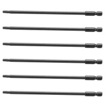 6st 1/4-Tums Skaft T20 Magnetisk Torx-SäKerhetsskruvmejselbit 150 mm LåNg
