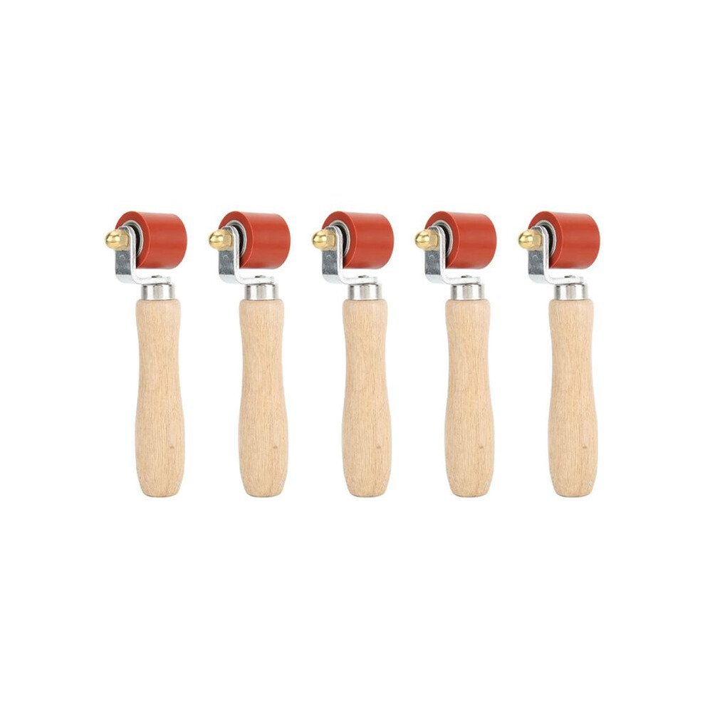 5X Hand Pressure Roller, 28Mm Silicone Pressure Roller Rolle For Pvc/Tpo/Epdm Roofing Tools Flooring Tools Welding Tool 4711090538613