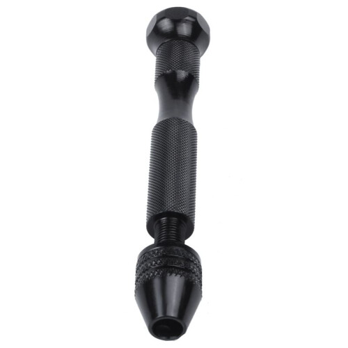 Hand Twist Drill Bits Set,  Hand Spiral Drill with 100pcs 0.3mm to 3.0mm Micro-Drill Bits (Black) 2