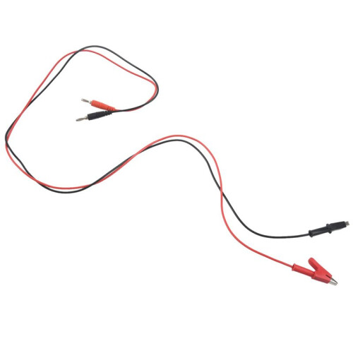 12pcs 1M Long Alligator Clip to Banana Plug Test Cable Pair for Multimeter 2