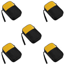 5X Custodia Morbida per il Trasporto di Strumenti per 117/116/115/114/113 Multimetri Digitali 62 Max e Altro, con Cerniera Liscia