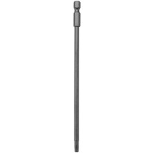 6Stück 1/4 Zoll Schaft T20 Magnetischer Torx Sicherheits Schraubendreher Bit 150Mm Lang