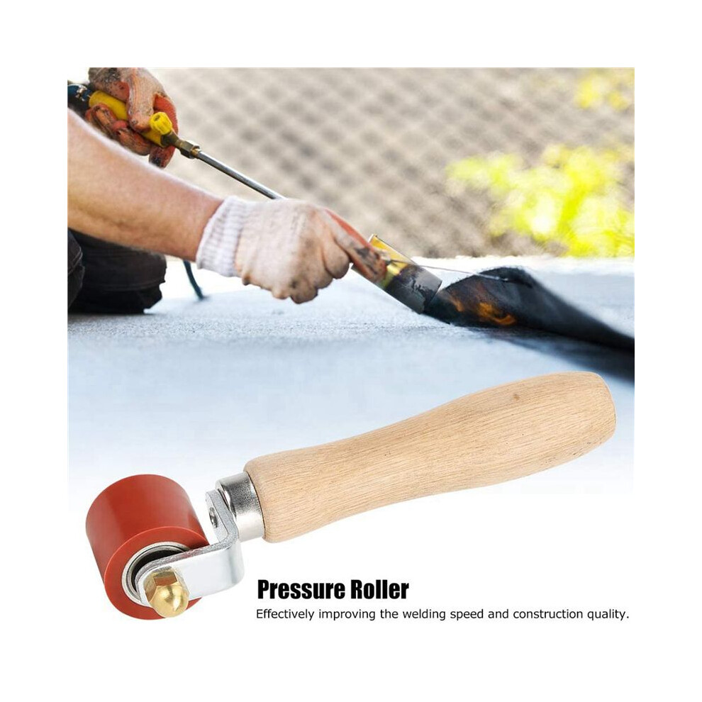 5X Hand Pressure Roller, 28Mm Silicone Pressure Roller Rolle For Pvc/Tpo/Epdm Roofing Tools Flooring Tools Welding Tool 4711931990037