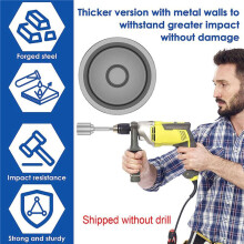 2X SDS-Max Ground Rod Driver, 45mm Heavy Duty Steel Drill Bit Driver,for RotaryHammer Drill Grounding Rods (1.77 In)