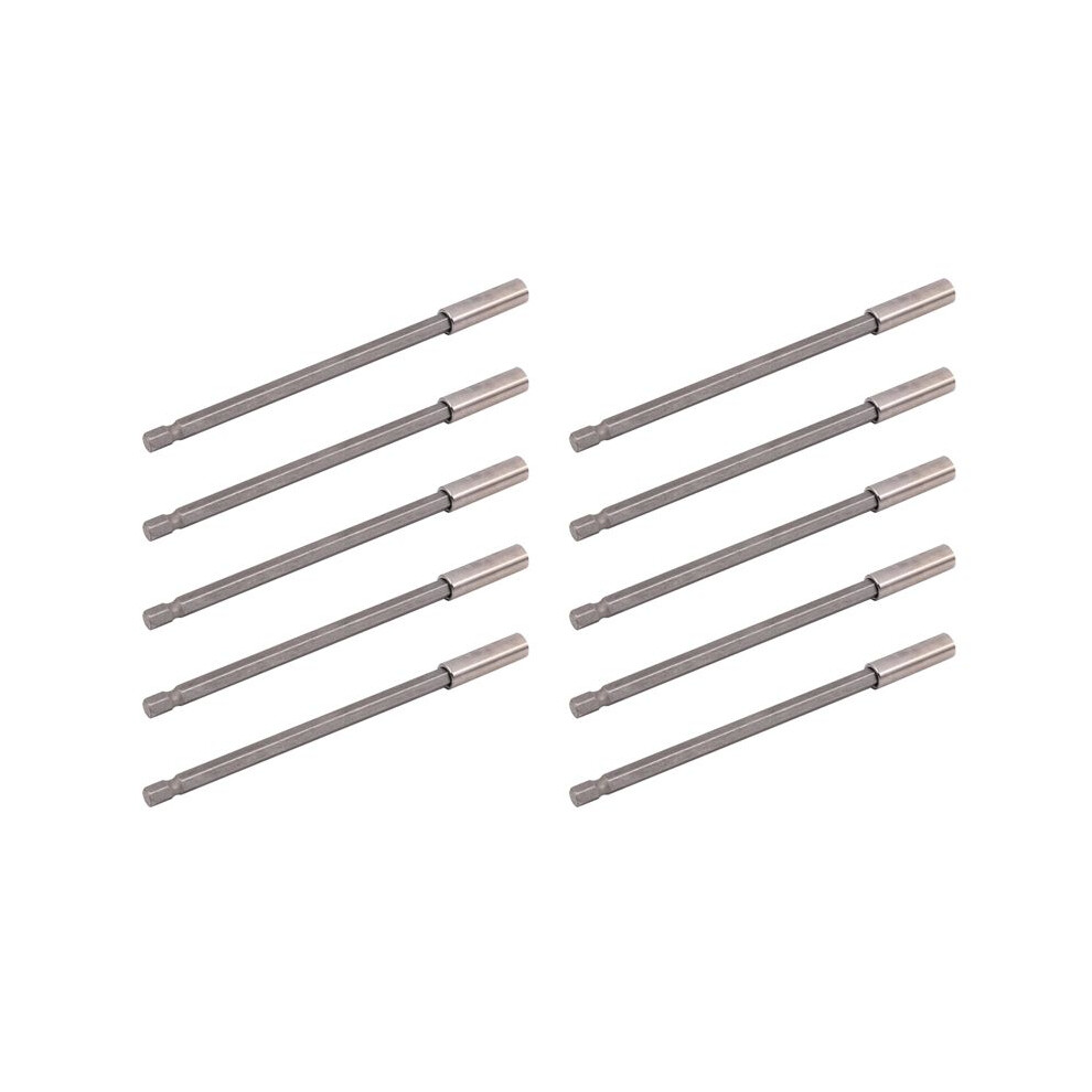 10X New 150Mm 1/4 Hex Quick Release Magnetic Screwdriver Extension Bit Holder 6034060605589