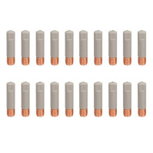 20st MB15AK Lasmondstuk Tips Coating Bescherm M6 Gasmondstuk Tip 1.0mm MIG Lasgereedschap Onderdelen