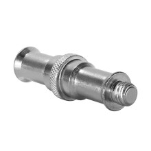8Pcs 1/4Inch to 3/8Inch Male Thread Adapter Double-Ended Spigot Stud Male Adapter Camera Screw Photograph Hand Tool