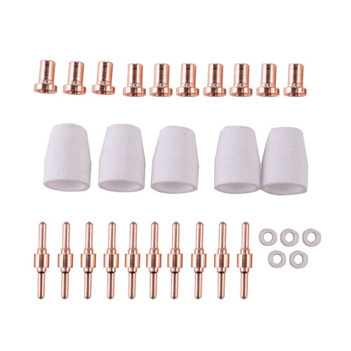 For PT-31 -40 Plasma Cutter Cutting Torch Consumables KIT Extended 90Pcs 2