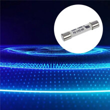 1000V 500MA 20Pcs 6.3X32mm Multifunctional Convenient Portable Practical White Ceramic Fuse for Multimeter
