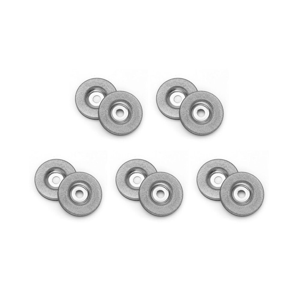 10Pcs 50mm Diamond Grinding Wheel Circle Disc for Electric Multifunctional Sharpener Grinder Sharpening Accessories
