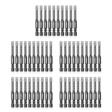 50Pcs Diamond Drill Bits,6mm Dry Diamond Core Drill Bit Set for Ceramic,Granite,Tile,Glass,Marble,Brick,Stone