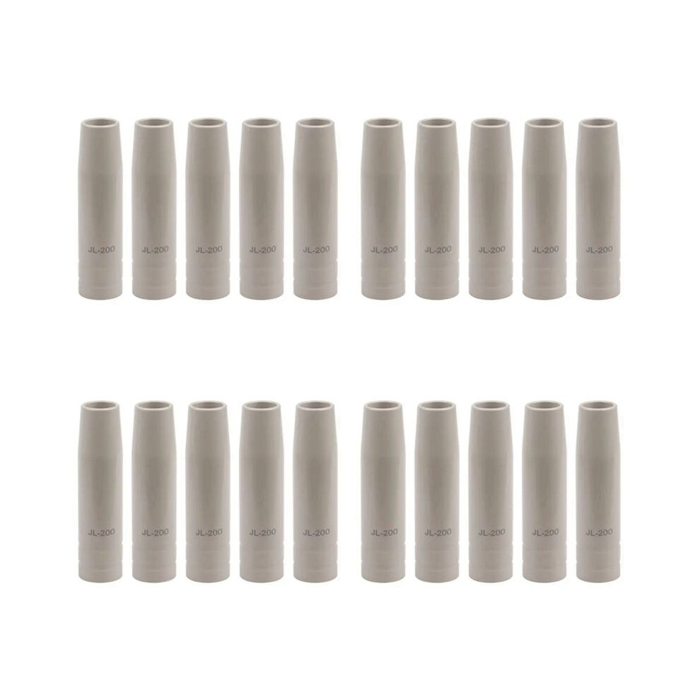 20Pcs 200A Shielded Welding Coating Protection Nozzle Non-Stick Welding Slag Protection Welding Machine Protective 4711203495406